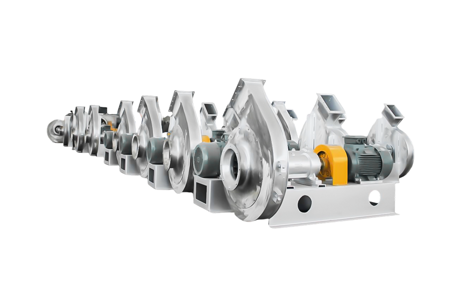 Keramický priemysel - vysokoteplotný ventilátor na odvod dymu z pece