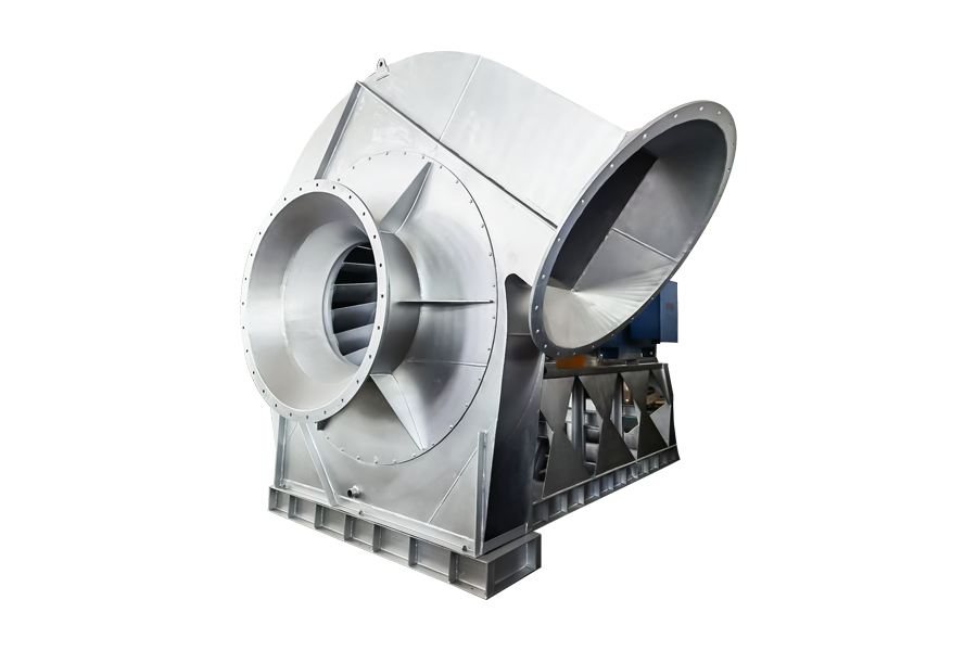 Priemysel ochrany životného prostredia - rotačný systém spracovania tuhého a tekutého odpadu Indukovaný ťahový ventilátor