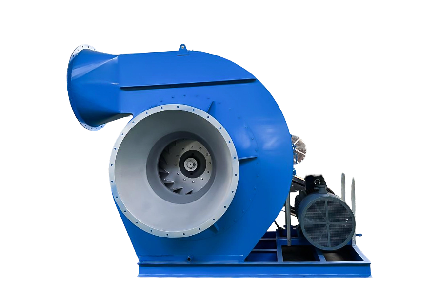 Priemysel stavebných materiálov-chladiaci ventilátor vápenky