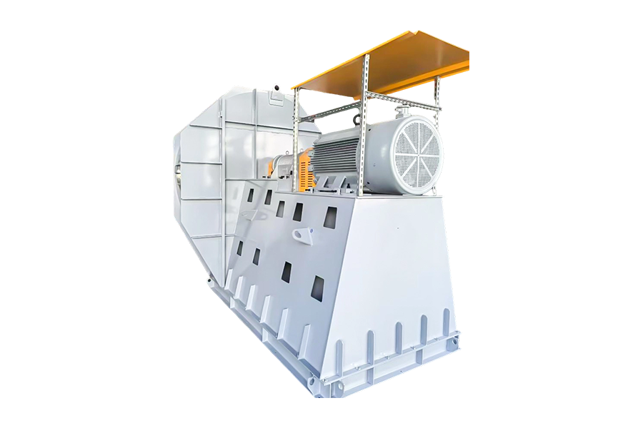 Priemysel stavebných materiálov-Vápenka s vysokoteplotným ťahovým ventilátorom
