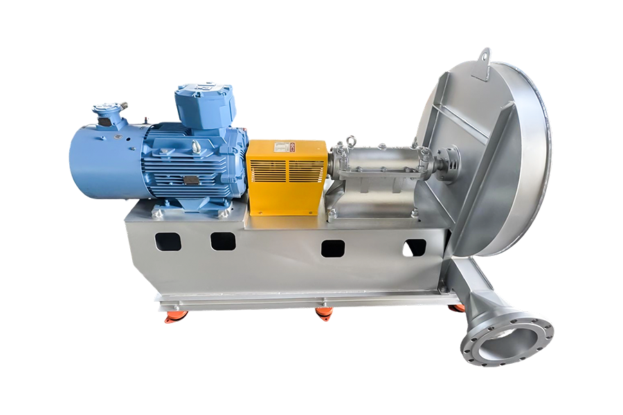 Priemysel ochrany životného prostredia – Systém úpravy výfukových plynov Výfukový ventilátor