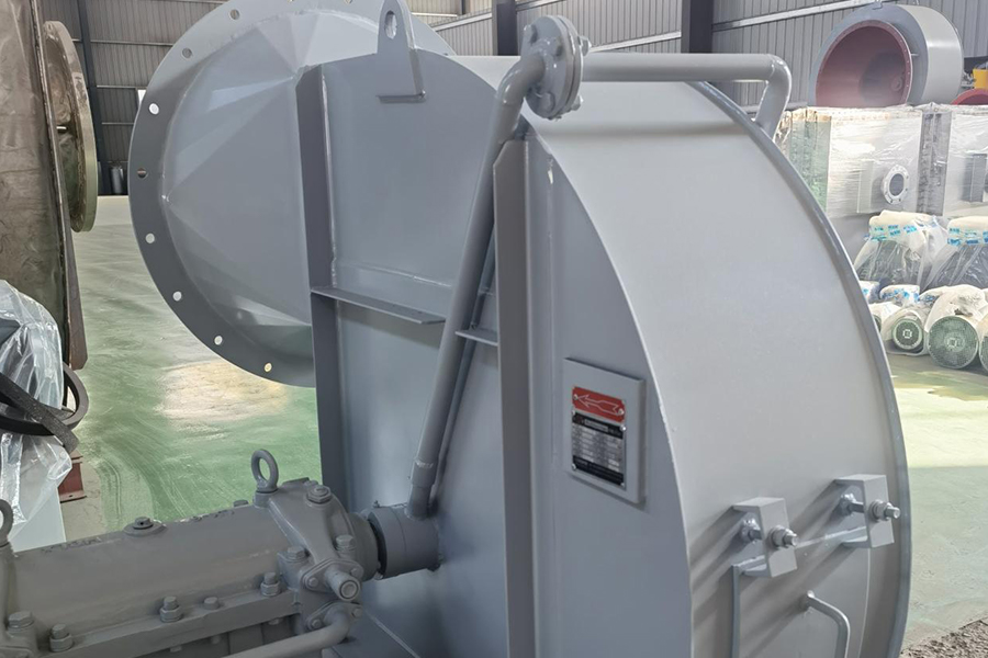 Radiálny ventilátor s nulovým únikom