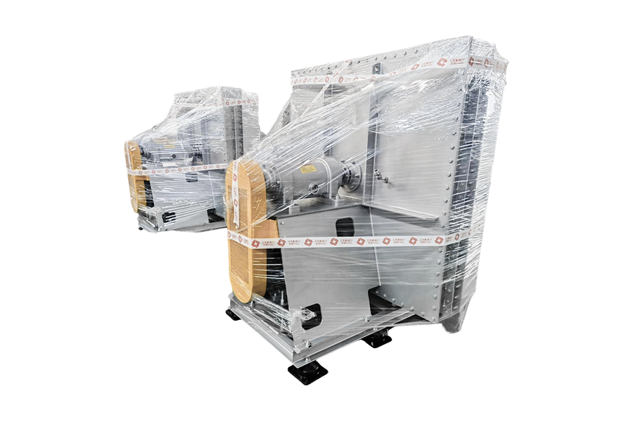 Priemysel ochrany životného prostredia - rotačný systém spracovania pevného a tekutého odpadu Prchavý ventilátor